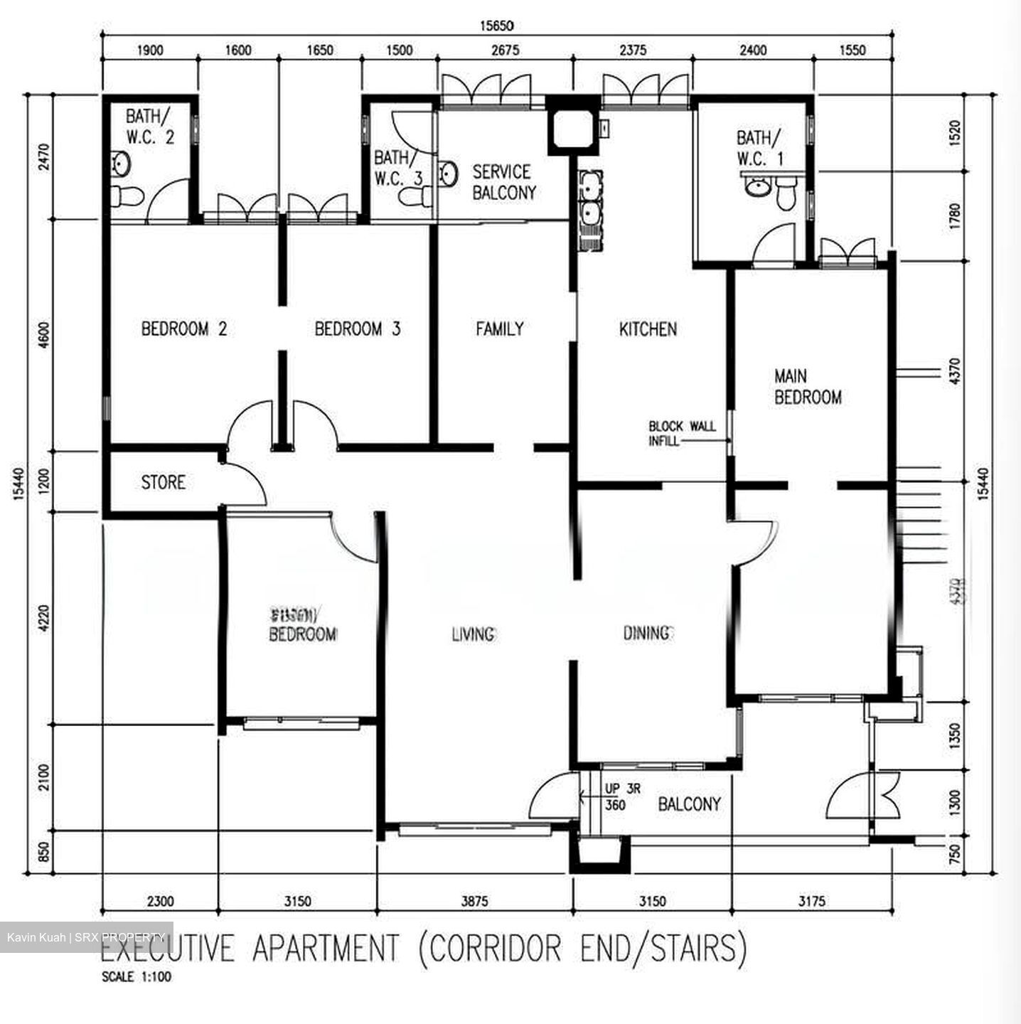 Blk 803 Woodlands Street 81 (Woodlands), HDB Executive #598600591